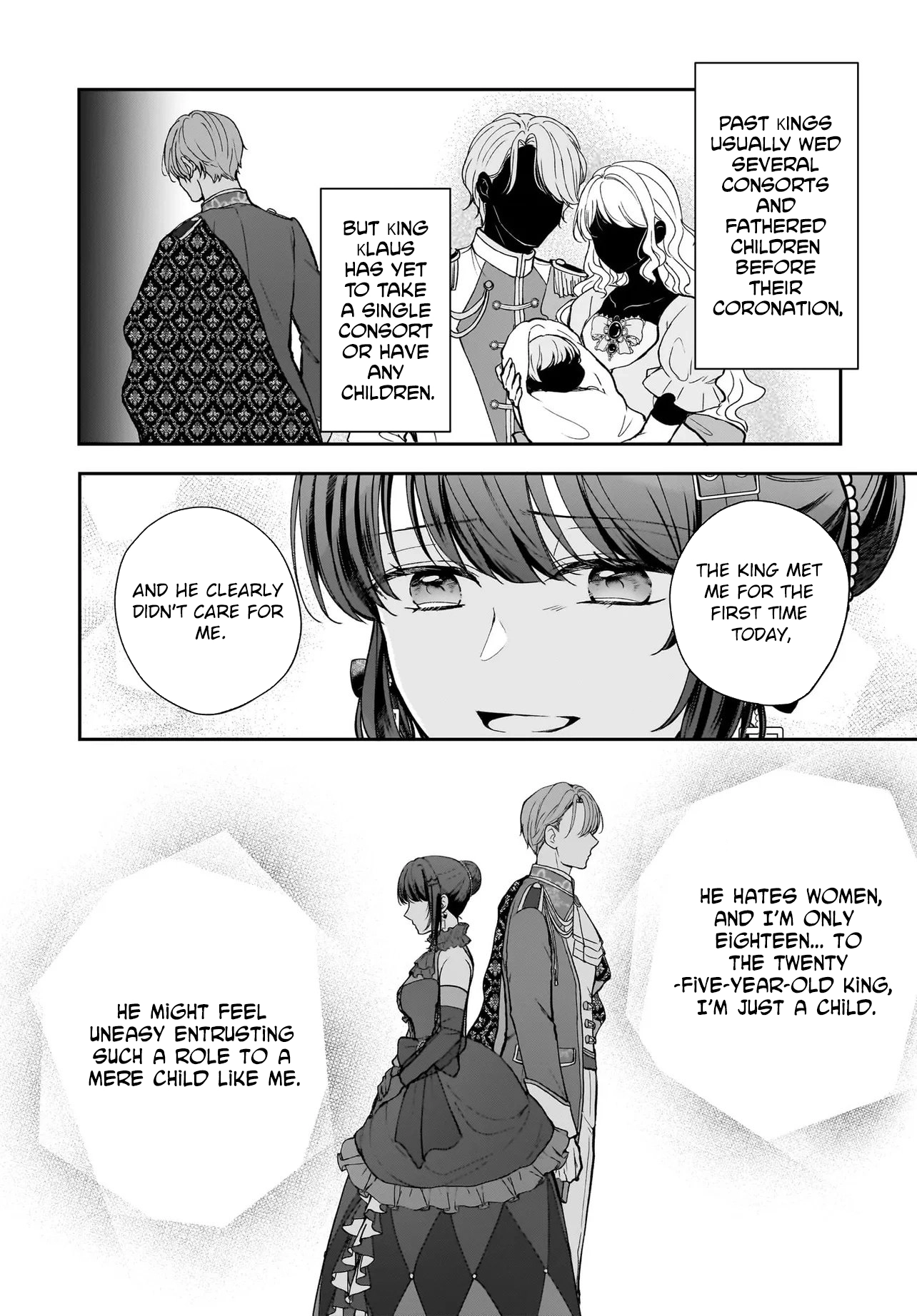 I’m a Professional Queen Consort, So Please Spare Me the King’s Doting Chapter 1 - . Page 24